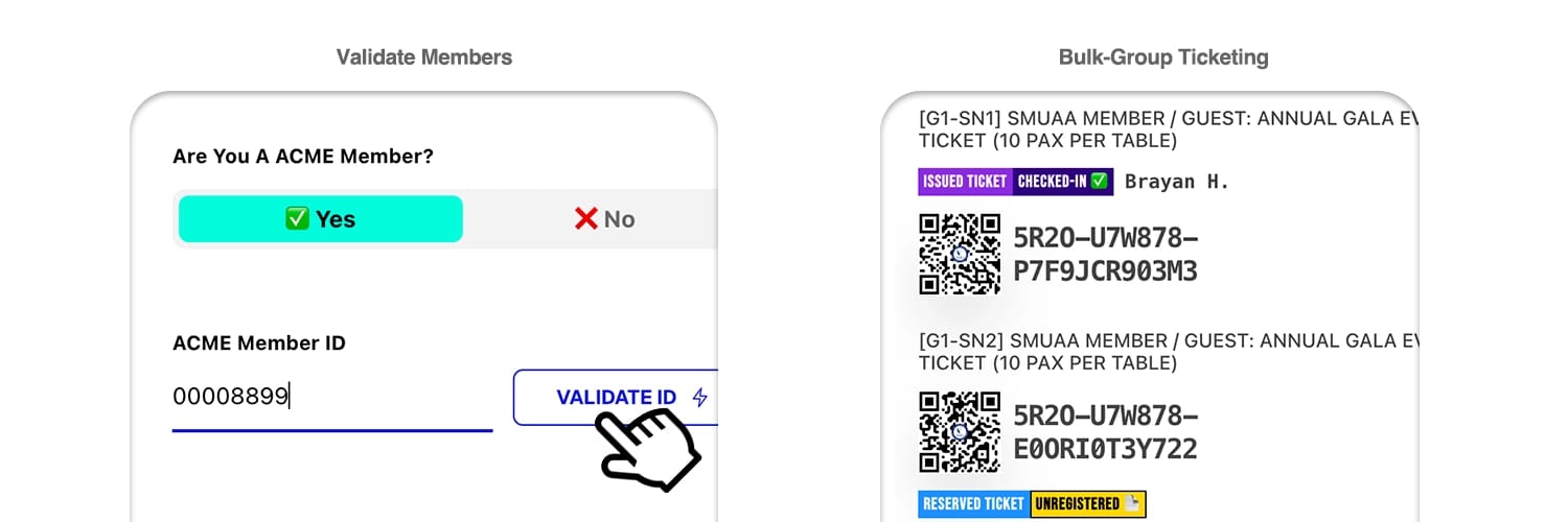 Book Individual Or Group Tickets